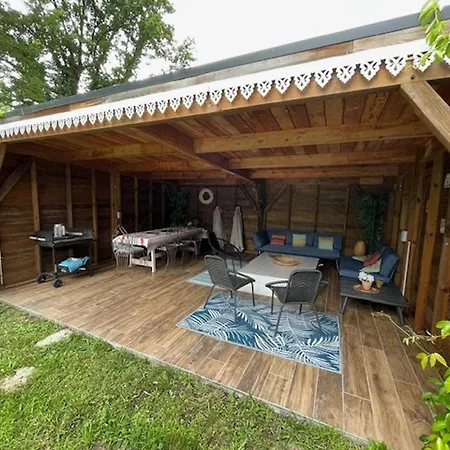 De Plain-pied Avec Piscine Privee, Jardin Et 4 - Parfait Pour Familles! - Fr-1-379-104 * Soustons